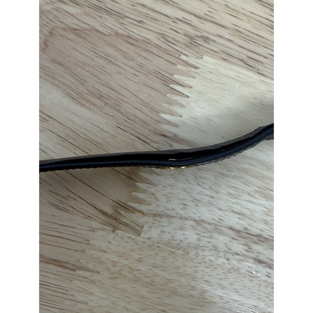 Authentic CHANEL Vintage 1996 Belt Leather Coco Mark/Black Belt Sz 65/26 CC Logo - Picture 11 of 16